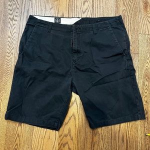 Black Volcom Shorts